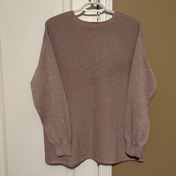 Ella Moss Men's V-Neck Sweater in Taupe - Picture 3 of 7